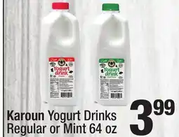 Super King Markets Karoun Yogurt Drinks offer