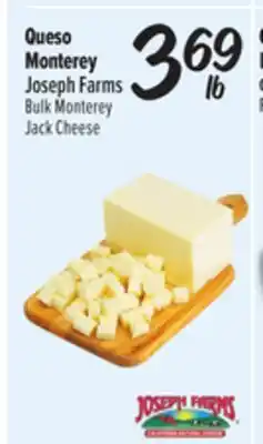 El Super Joseph Farms Bulk Monterey Jack Cheese offer