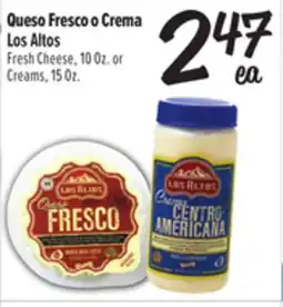El Super Fresh Cheese, 10 Oz. or Creams, 15Oz offer