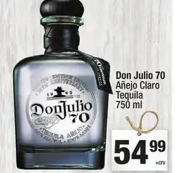 Super King Markets Don Julio 70 Añejo Claro Tequila offer