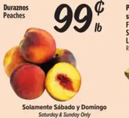 El Super Peaches offer
