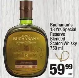 Super King Markets Buchanan's 18 Yrs Special Reserve Blended Scotch Whisky offer