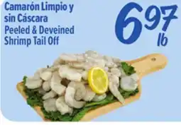 El Super Peeled & Deveined Shrimp Tail Off offer