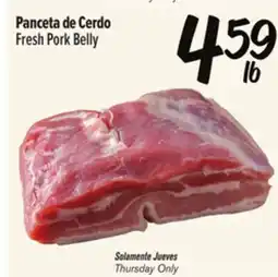 El Super Fresh Pork Belly offer