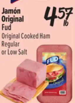 El Super Original Cooked Ham Regular or Low Salt offer