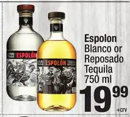 Super King Markets Espolon Blanco or Reposado Tequila offer