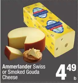 Super King Markets Ammerlander Swiss or Smoked Gouda Cheese offer