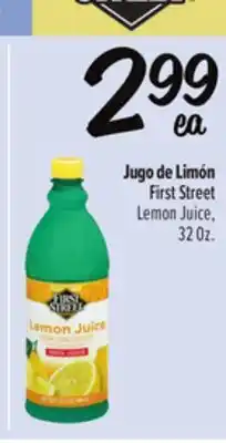 El Super First Street Lemon Juice offer