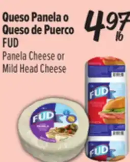 El Super Panela Cheese or Mild Head Cheese offer