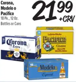 El Super Corona, Modelo o Pacifico offer
