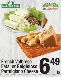 Super King Markets French Valbreso Feta or Belgioioso Parmigiano Cheese offer