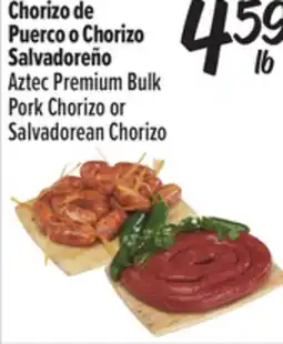 El Super Aztec Premium Bulk Pork Chorizo or Salvadorean Chorizo offer