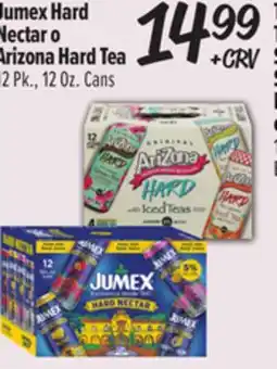 El Super Jumex Hard Nectar o Arizona Hard Tea offer