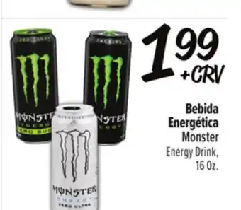 El Super Monster Energy Drink offer