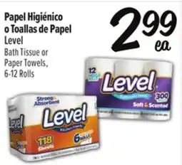 El Super Bath Tissue or Paper Towels offer