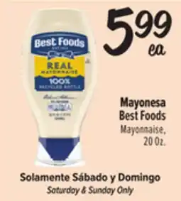 El Super Best Foods Mayonnaise offer