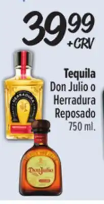El Super Tequila Don Julio o Herradura Reposado offer