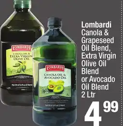 Super King Markets Lombardi Canola & Grapeseed Oil Blend, Extra Virgin Olive Oil Blend or Avocado Oil Blend offer