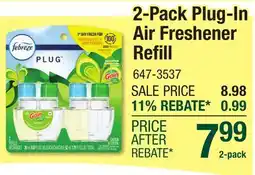 Menards 2-Pack Plug-In Air Freshener Refill offer