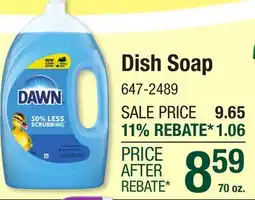 Menards Dish Soap offer