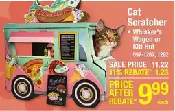 Menards Cat Scratcher offer