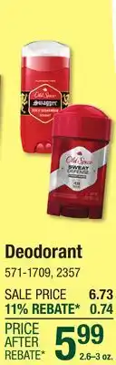 Menards Deodorant offer