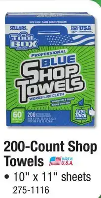 Menards 200-Count Shop Towels offer