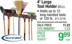 Menards 4' Large Tool Holder offer