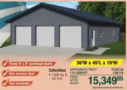 Menards Columbus offer