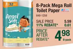 Menards 8-Pack Mega Roll Toilet Paper offer