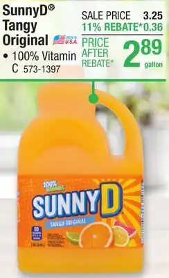 Menards SunnyD Tangy Original offer