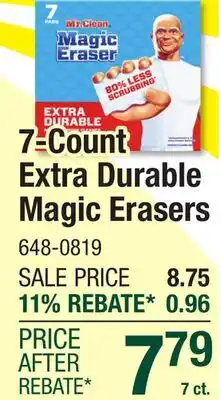 Menards 7-Count Extra Durable Magic Erasers offer