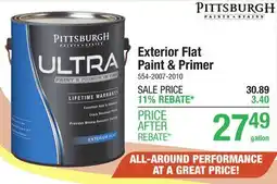 Menards Exterior Flat Paint & Primer offer