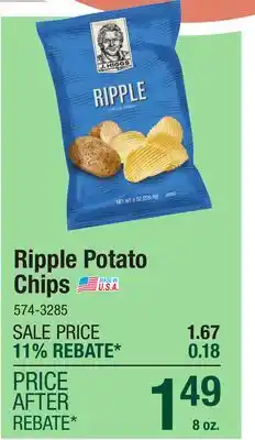 Menards Ripple Potato Chips offer