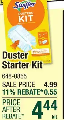 Menards Duster Starter Kit offer