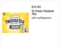 Walgreens Twisted Tea offer
