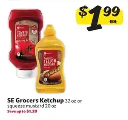 Winn Dixie SE Grocers Ketchup or Mustard offer
