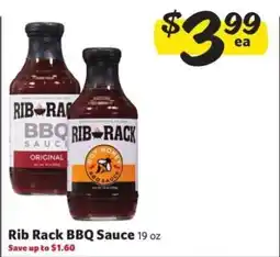 Winn Dixie RIB RACK BBQ SAUCE offer