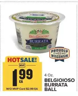 Food Lion BELGIOIOSO BURRATA BALL offer