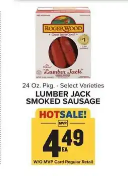 Food Lion Lumber Jack Smoked Sausage offer