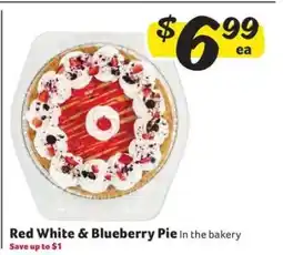 Winn Dixie Red White & Blueberry Pie offer