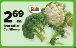 Save a Lot Broccoli or Cauliflower offer