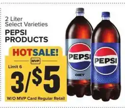 Food Lion Pepsi Products offer