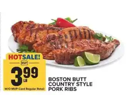 Food Lion Boston Butt Country Style Pork Ribs offer