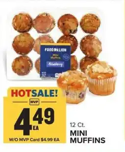 Food Lion Mini Muffins offer