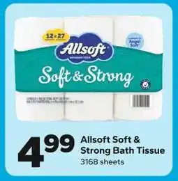 Save a Lot Allsoft Soft & Strong Bath Tissue offer