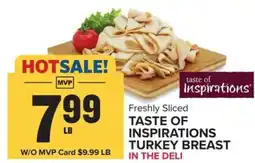 Food Lion Taste of Inspirations Turkey Breast offer