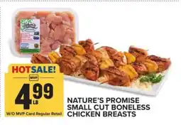 Food Lion Nature’s Promise Small Cut Boneless Chicken Breasts offer