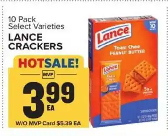 Food Lion Lance Crackers offer