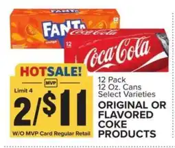 Food Lion Original or Flavored Coke Products offer